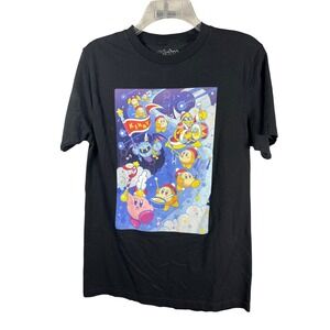 Kirby T Shirt Nintendo Hal Laboratory Black Size S